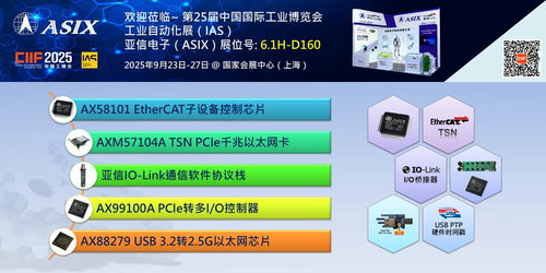 亞信電子閃耀I(xiàn)AS 2025 以創(chuàng)新芯片與PTP技術(shù)驅(qū)動(dòng)工業(yè)通信與自動(dòng)控制新未來